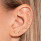 Hugs and Kisses Pave Studs