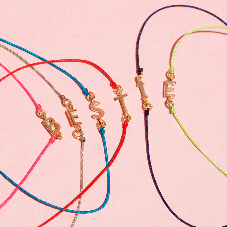 Initial Me Bestie Bracelet