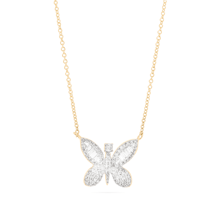 Winged Butterfly Diamond Pendant for Women under 20K - Candere by Kalyan  Jewellers