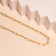 Jumbo Paperclip Necklace