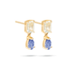 Just the Two of Us Le Bleu Drop Earrings