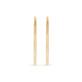 Stone and Strand 14K Yellow Gold Large Classic Hoops Front Image