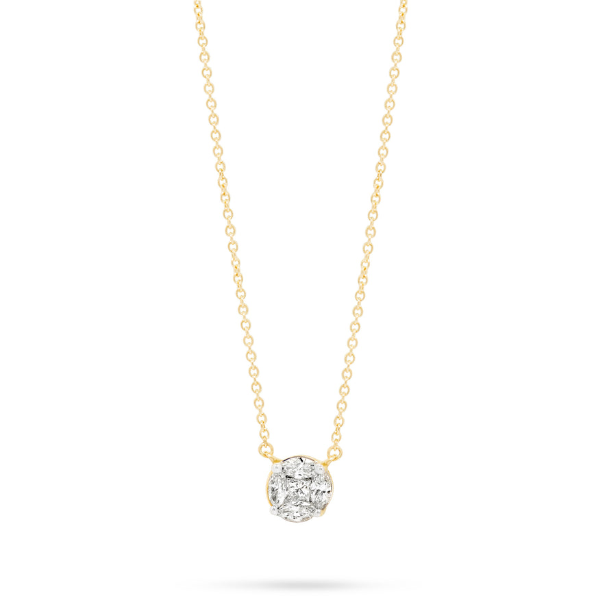 Large Mosaic Diamond Necklace – STONE AND STRAND