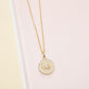 Large Pave Evil Eye Necklace