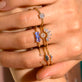Le Bleu Oval Ring