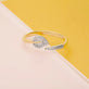 Stone and Strand 10K Yellow Gold Love Lily Diamond Ring Editorial Image
