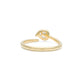 Stone and Strand 10K Yellow Gold Love Lily Diamond Ring Rear Image