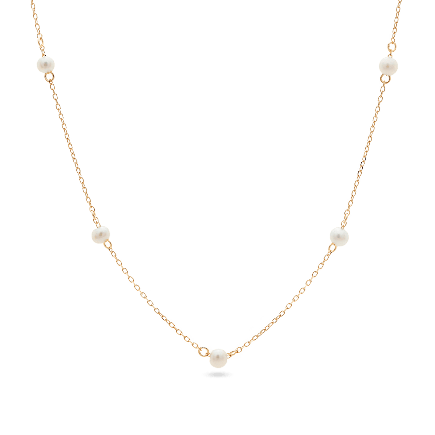 Lucky Pearl Necklace – STONE AND STRAND