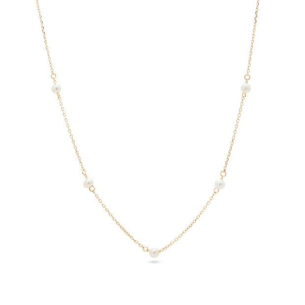 Lucky Pearl Necklace – STONE AND STRAND