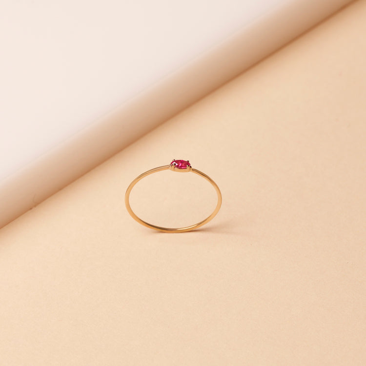 Marquise Ruby Ring