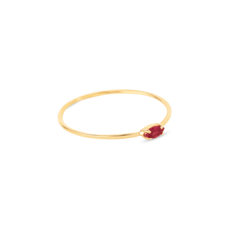 Marquise Ruby Ring