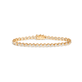 Large diamond tennis bracelet