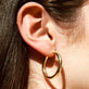 Medium Hollow Hoop Earrings