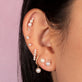 Medium Pearl & Diamond Earrings