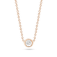 Medium Round Diamond Necklace