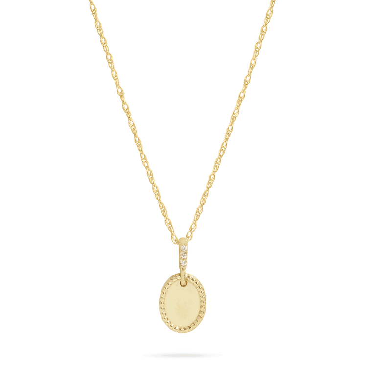 Gold Medallion Necklace