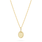 Gold Medallion Necklace