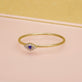 Mini Pave Diamond Evil Eye Ring