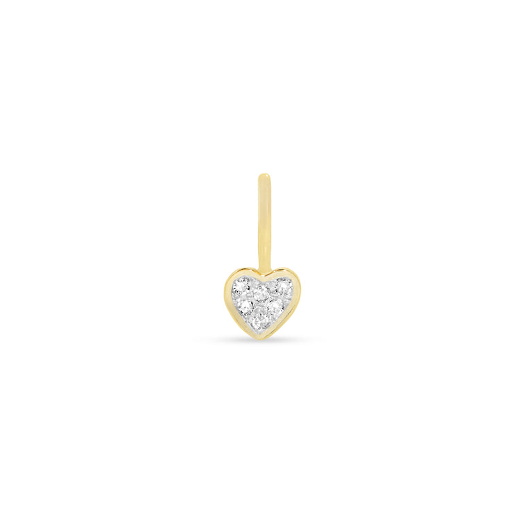 Mini Heart Diamond Charm