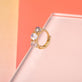 Mini Moonstone Bubble Huggie