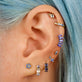 Mini Moonstone Bubble Huggie