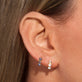 Mini Moonstone Bubble Huggie