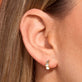 Mini Moonstone Bubble Huggie
