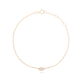 Mini Pave Puff Link Bracelet