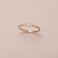 Mini Pave Puff Link Ring