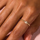 Mini Pave Puff Link Ring