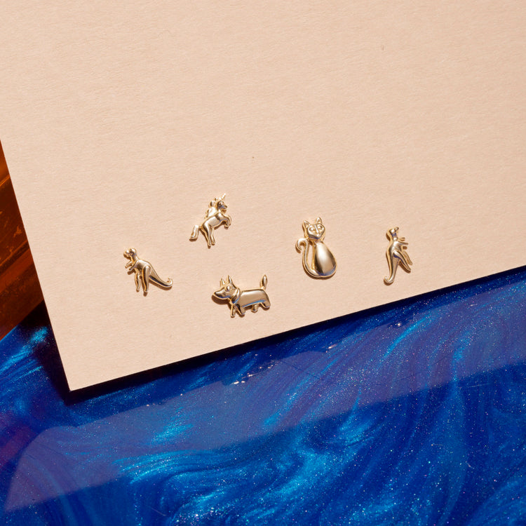 Mini Unicorn Studs