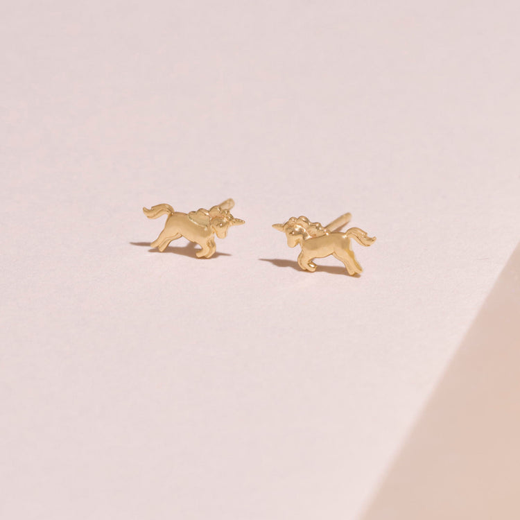 Mini Unicorn Studs