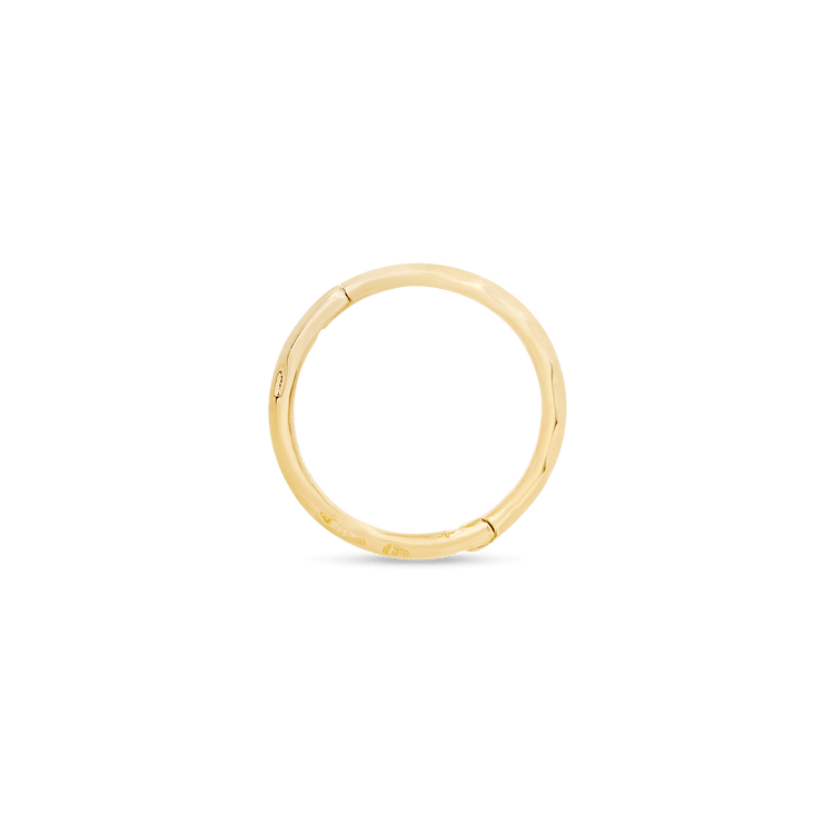 Stone and Strand 14K Yellow Gold Mini Wavy Clicker Ring Side Image