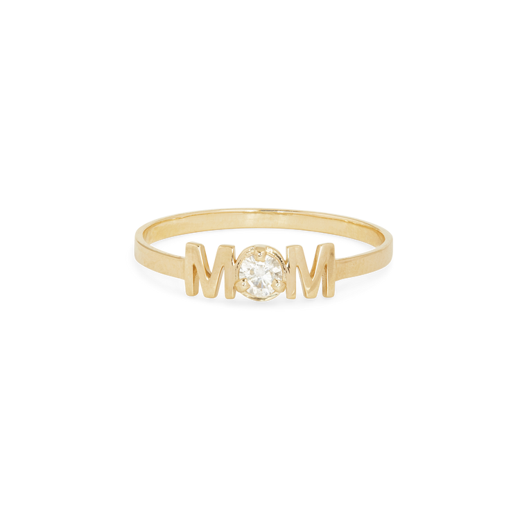 Mom Diamond Ring