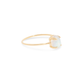 Stone and Strand 10K Yellow Gold Moonstone Oval Cabochon Fine Ring Side Image