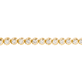 Stone and Strand 10K Yellow Gold Noble Diamond Tennis Bracelet Close Up Image