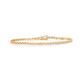 Stone and Strand 10K Yellow Gold Noble Diamond Tennis Bracelet Front Image