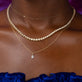 Noble Diamond Tennis Necklace