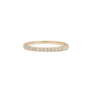 Opal Eternity Band – STONE AND STRAND
