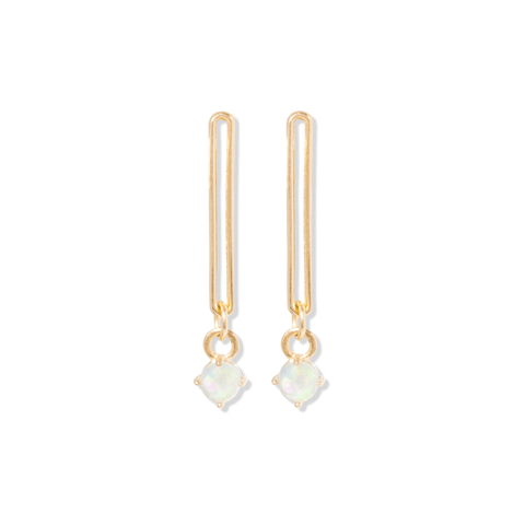 Opalescent earrings hot sale