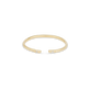 Open Arc Ring With Diamonds