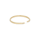 Open Arc Ring With Diamonds