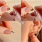 Ornate Trifecta Diamond Piercing Earring