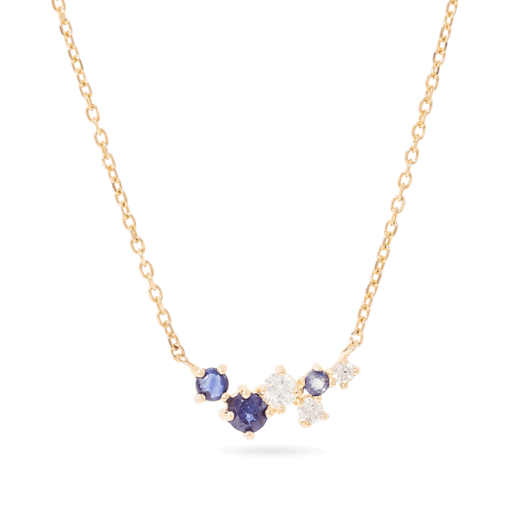 Out Of The Blue Diamond Necklace