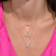 Out Of The Blue Diamond Necklace