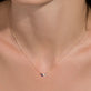 Out Of The Blue Diamond Necklace