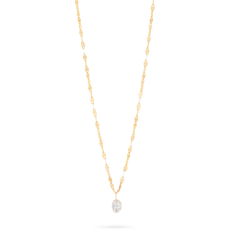 Stone and Strand 10K Yellow Gold Oval Opulence Choker Image