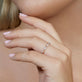 Image of 14K Yellow Gold Oval Opulence Ring on Models Hand