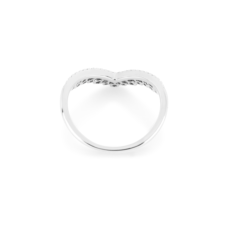 Pave Diamond Curve Band