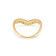 Pave Diamond Curve Band